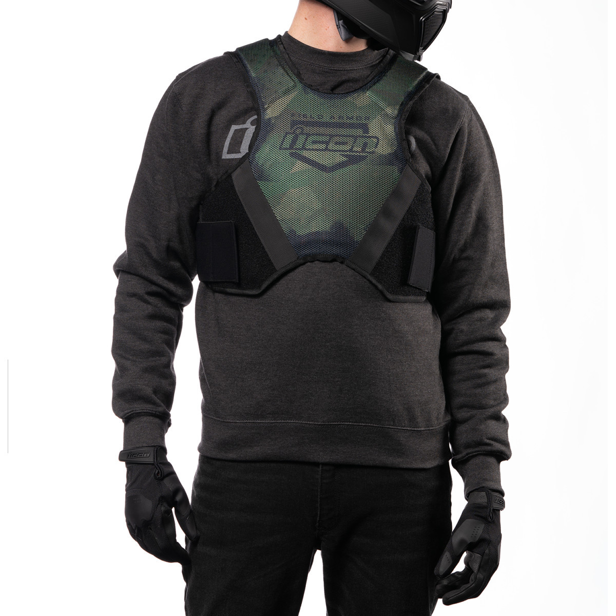 Icon - Field Armor Softcore™ Vest - Green Camo - S/M