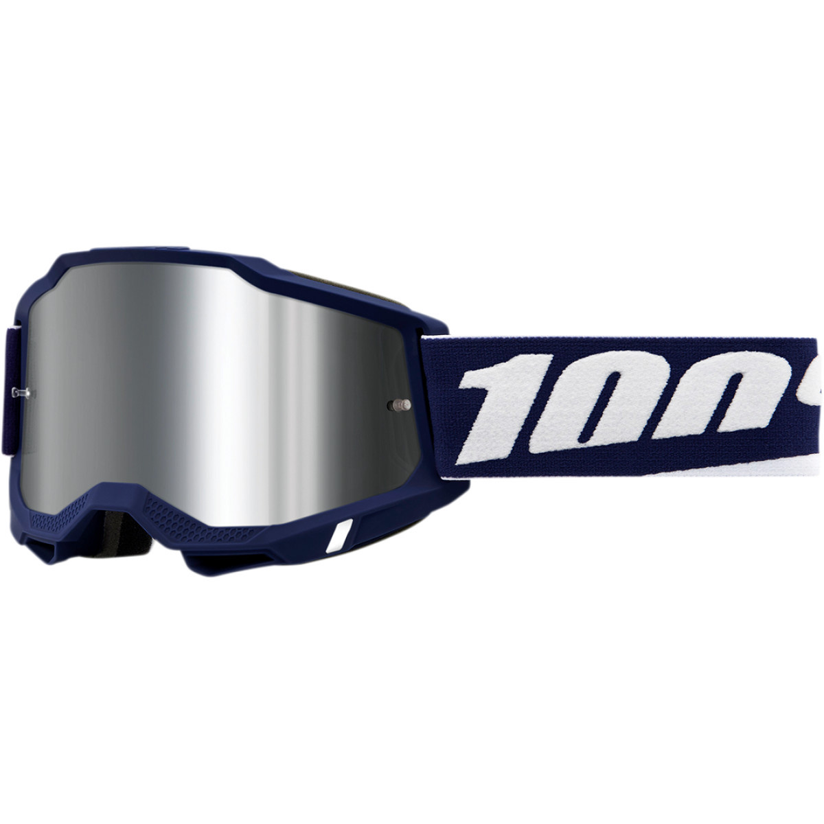 100% #50014-00016 - Accuri 2 Goggle - Mifflin - Silver Flash Mirror Lens
