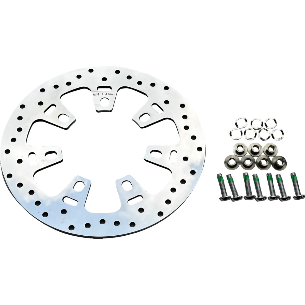 Drag Specialties - Rotor - 11-13/16" - Front - Polished