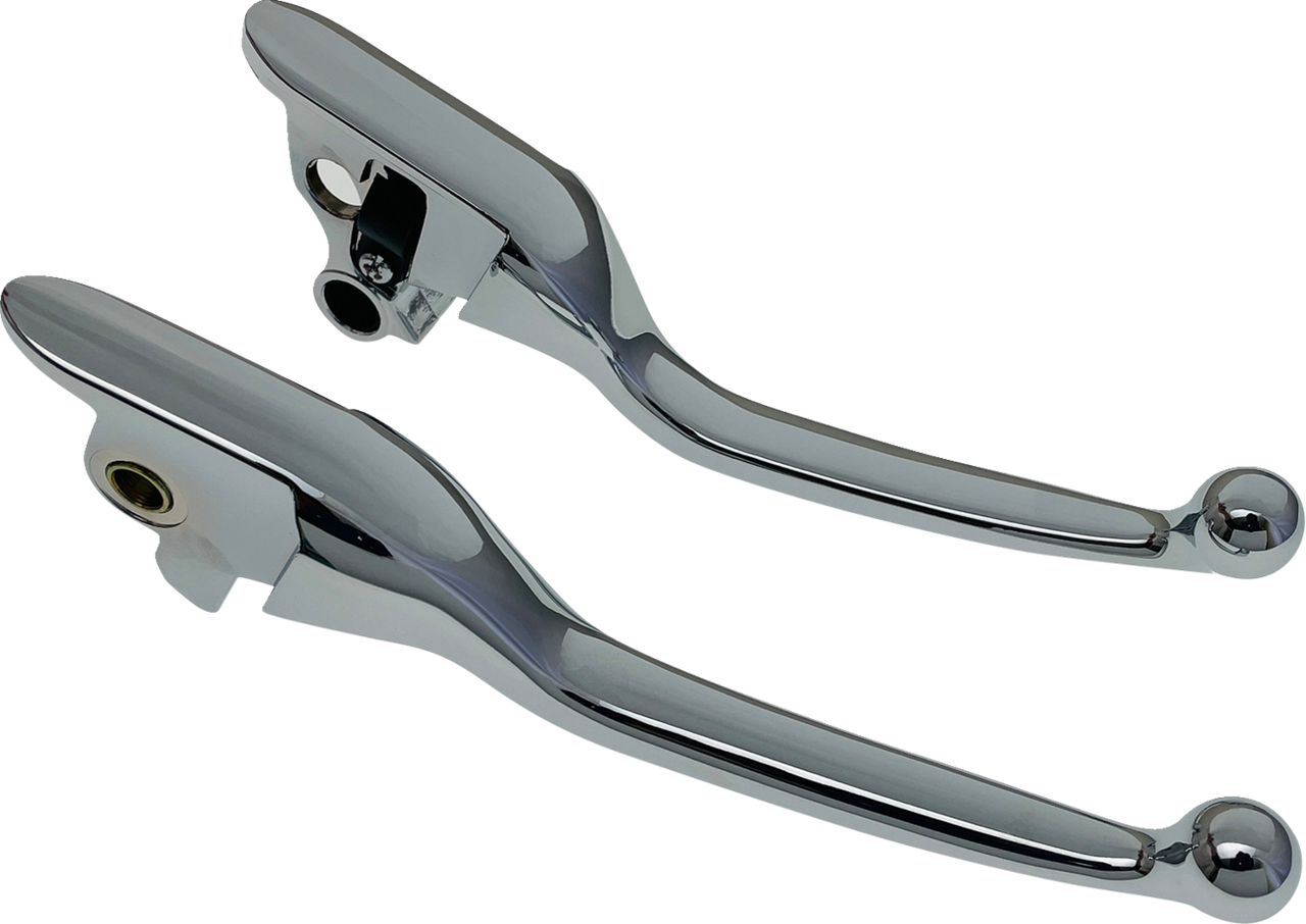 Lever Set - Narrow - Chrome - Lutzka's Garage