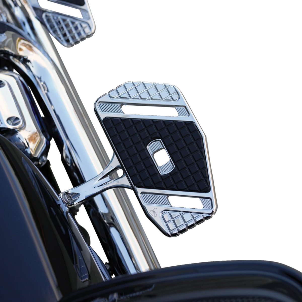 Arlen Ness #410-034 - Forged Floorboard Mounts - Passenger - Chrome
