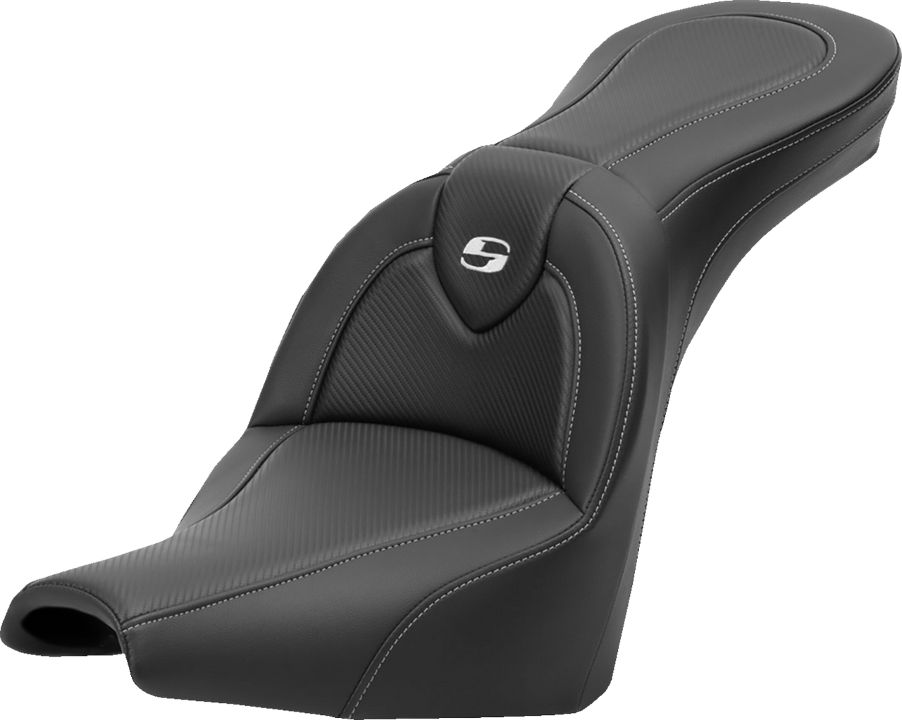 Roadsofa� Carbon Fiber Seat - Carbon Fiber - without Backrest - FXBB/FXST 18-23 - Lutzka's Garage