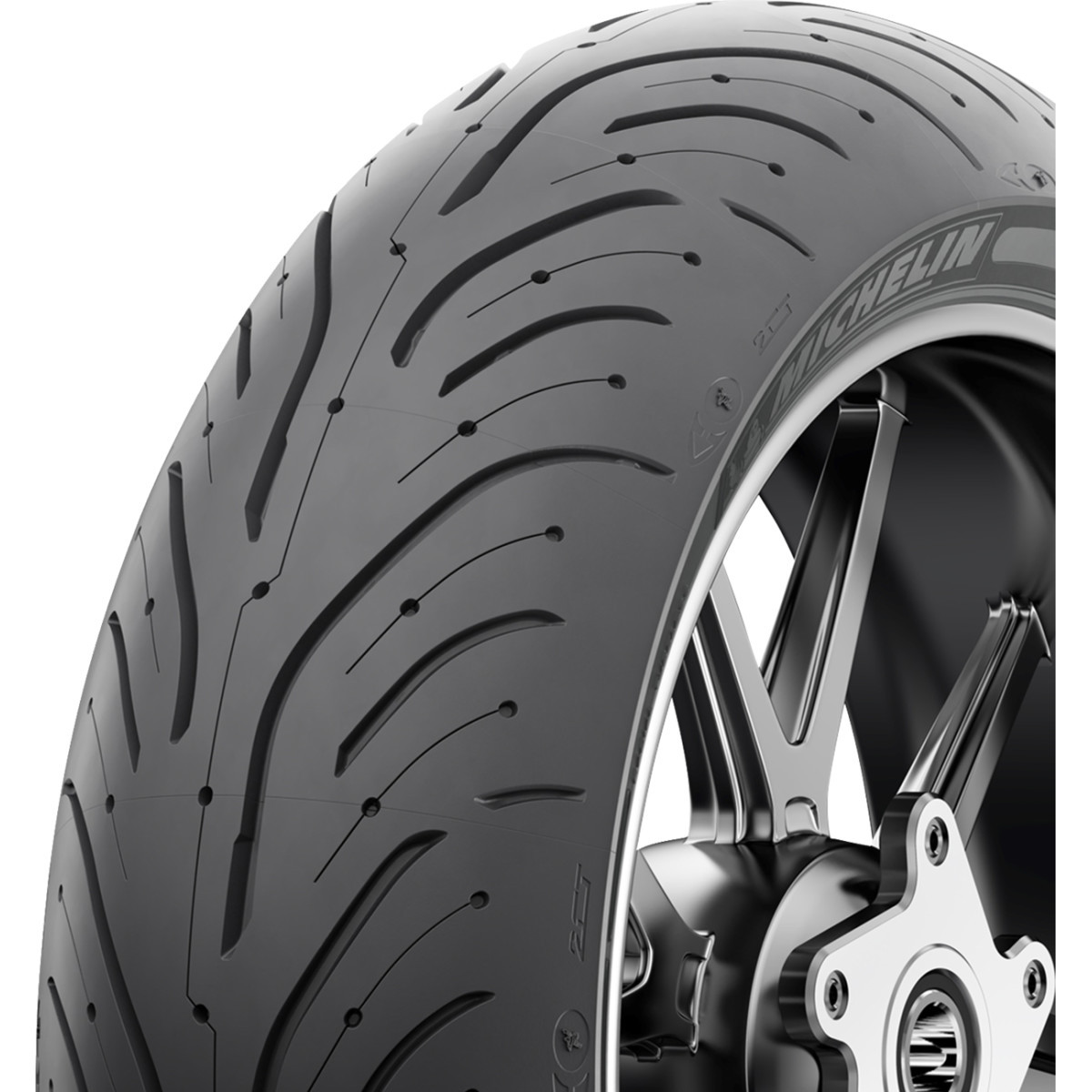 Michelin #75390 - Tire - Pilot Road 4 - Rear - 180/55ZR17 - (73W)