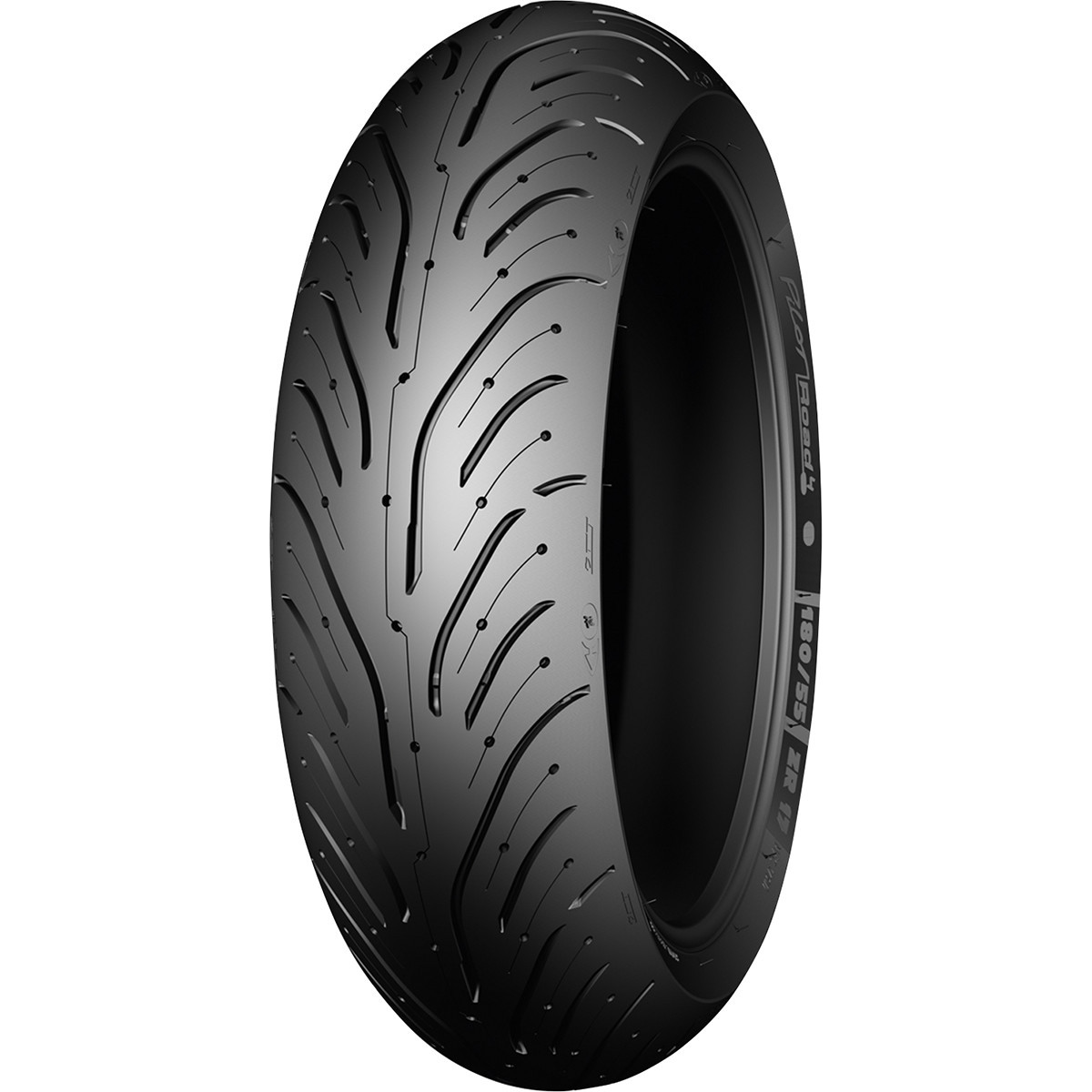Michelin #75390 - Tire - Pilot Road 4 - Rear - 180/55ZR17 - (73W)