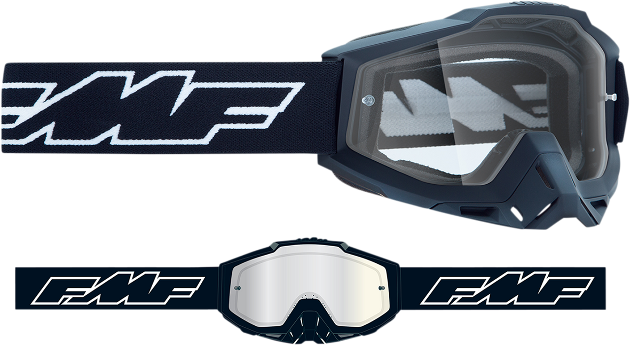 PowerBomb Goggles - Rocket - Black - Clear - Lutzka's Garage