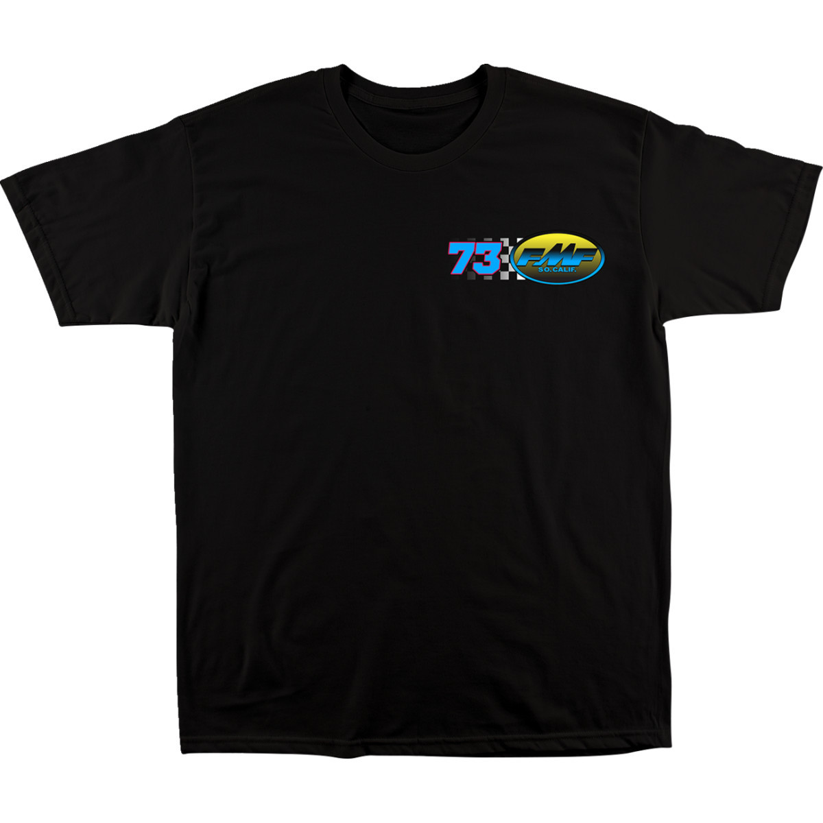 FMF #SP24118907BLKMD - Exhaust 500 T-Shirt - Black - Medium