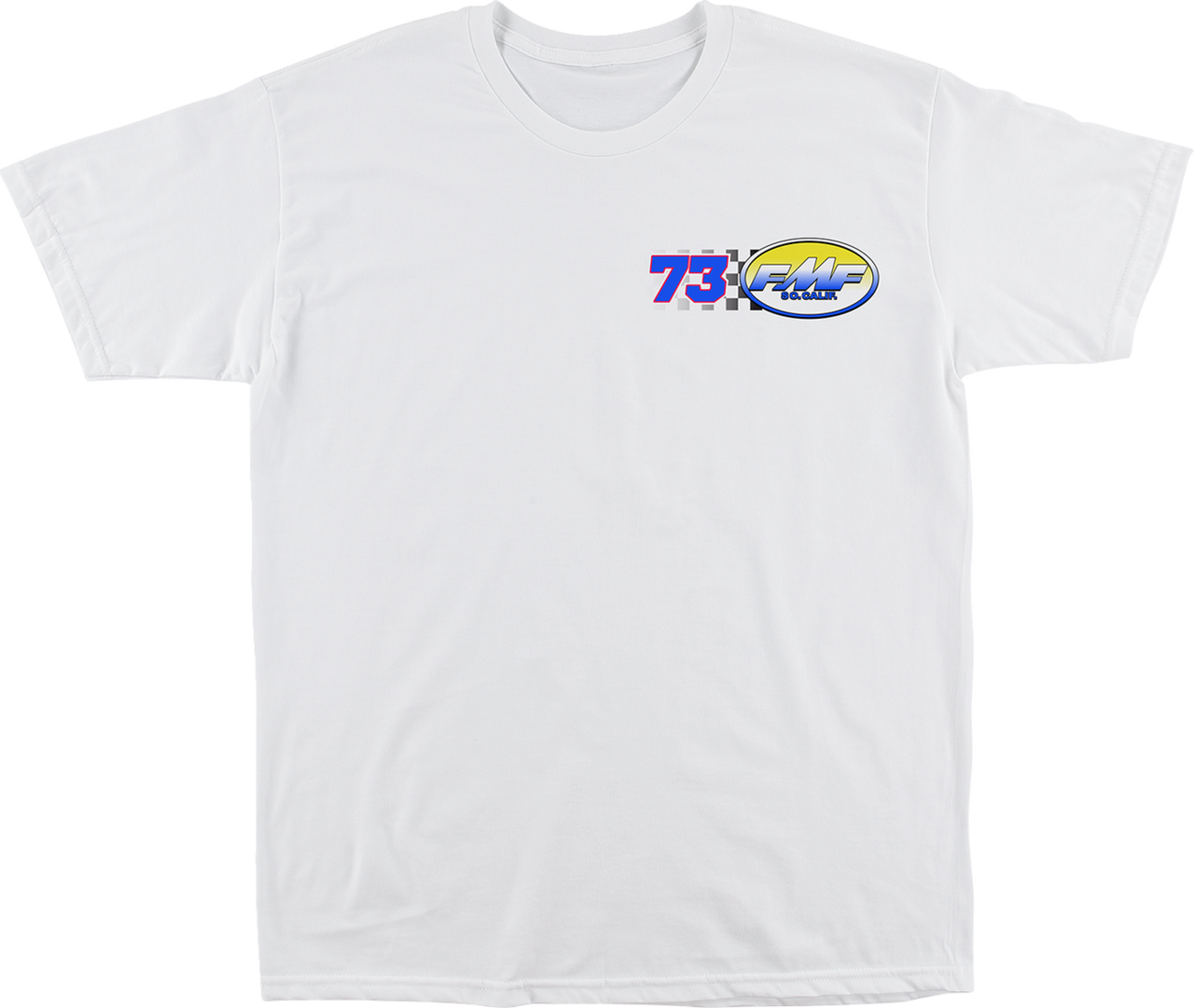 Exhaust 500 T-Shirt - White - Small - Lutzka's Garage