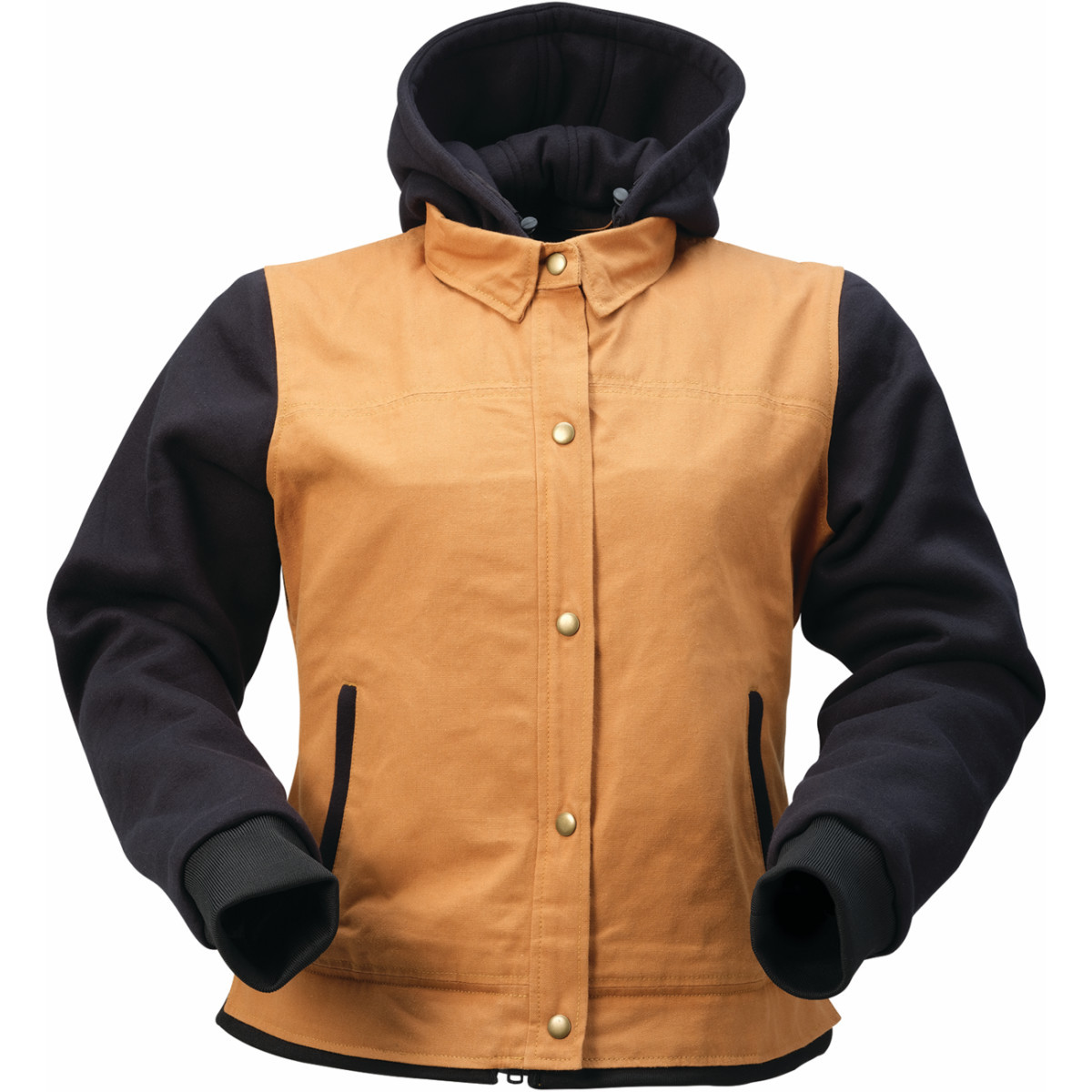 Z1R - Women's Jayrod Jacket - Black/Tan - Small
