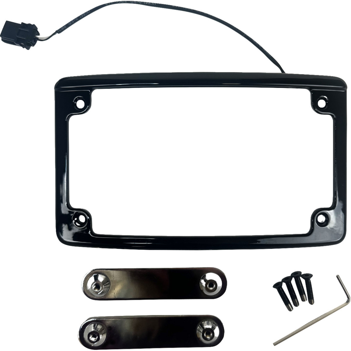 Custom Dynamics #LPF-RAD-23CVO-B - License Plate Frame - LED - Black