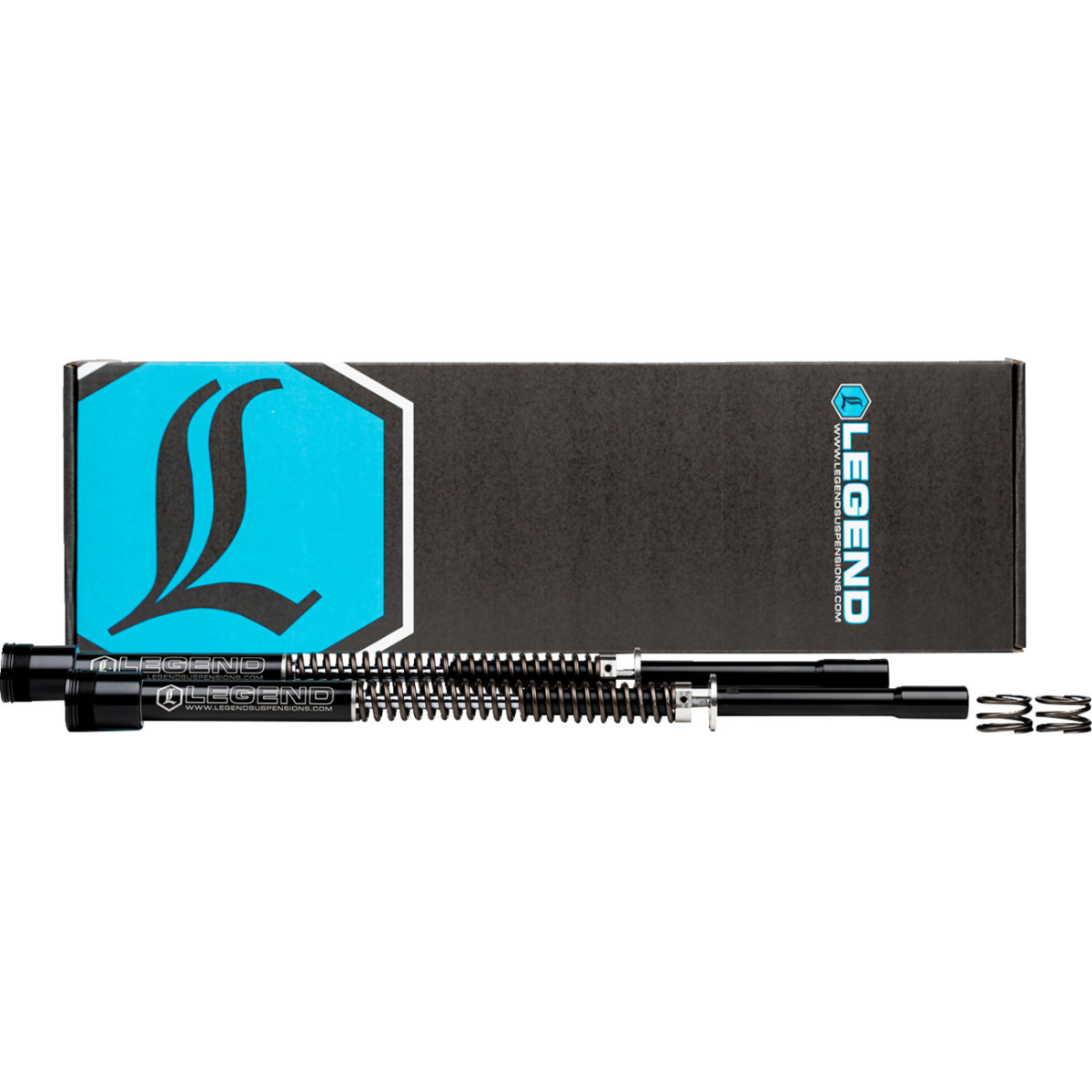 Legend Suspension #0414-0755 - AXEO Trike Front Suspension - 49 mm - Standard - '19-'25 FLHTCUTG/FLRT
