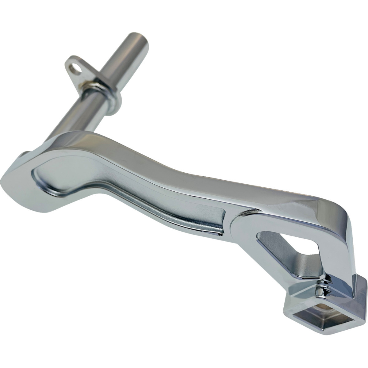 Drag Specialties - Passenger Peg Mount - Left Mounting Bracket - Chrome - FXD