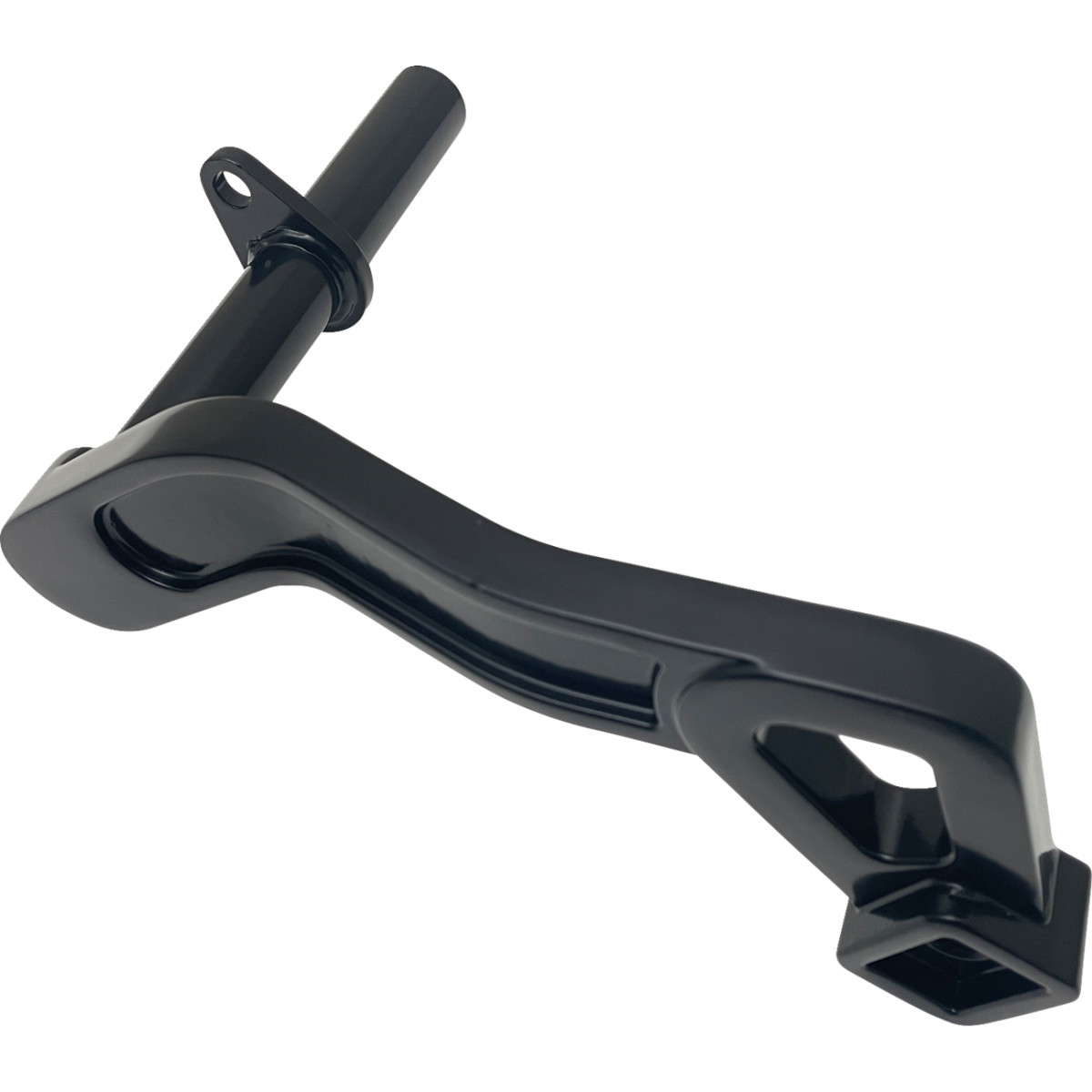 Drag Specialties - Passenger Peg Mount - Left Mounting Bracket - Black - FXD