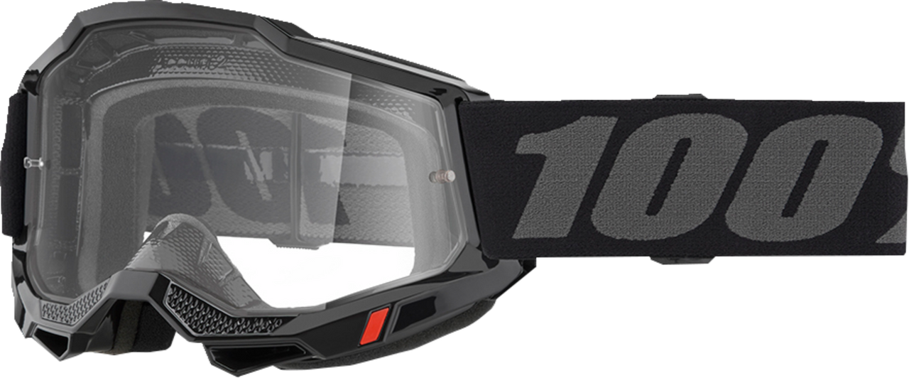 Accuri 2 OTG Goggle - Black - Clear - Lutzka's Garage