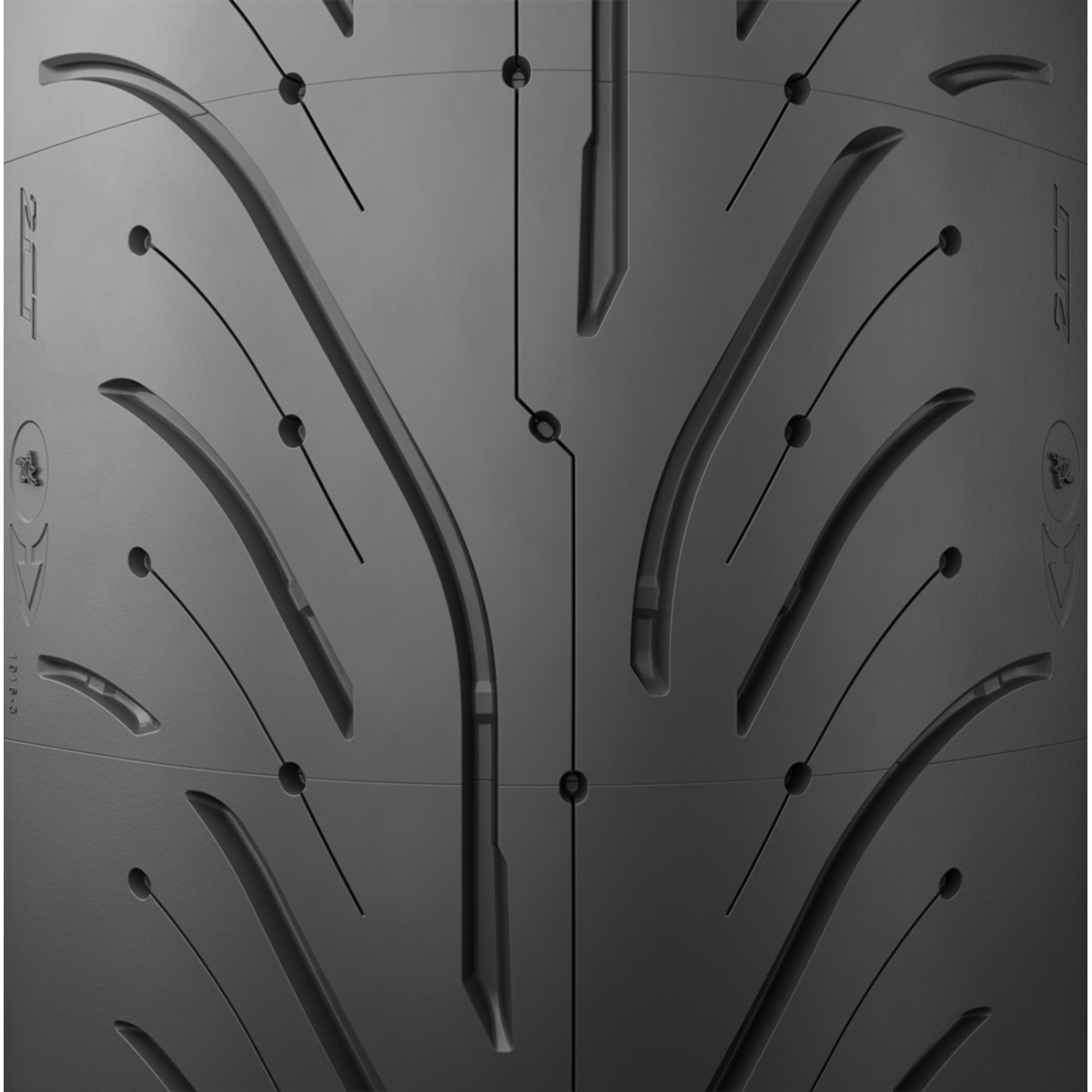Michelin #03114 - Tire - Pilot Road 4 - Rear - 190/55ZR17 - (75W)