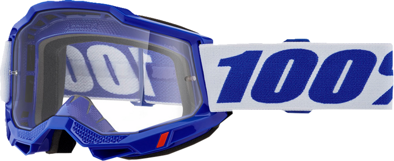 Accuri 2 Goggle - Blue - Clear - Lutzka's Garage