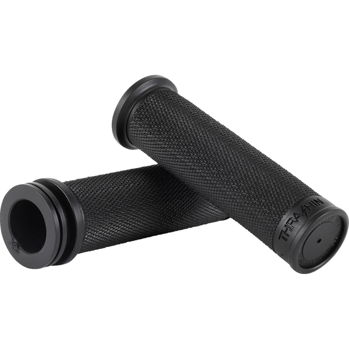 Thrashin Supply CO. #TSC-2711-1 - Moto Grips - 1" - Slim - Black