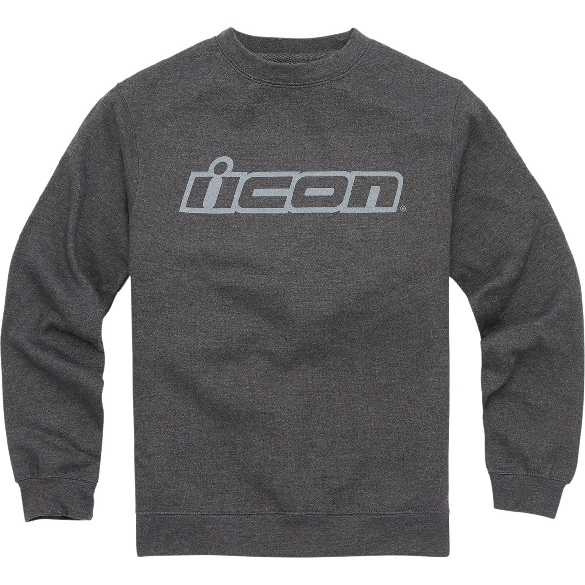 Icon - ICON Slant™ Crewneck Sweatshirt - Charcoal - XL