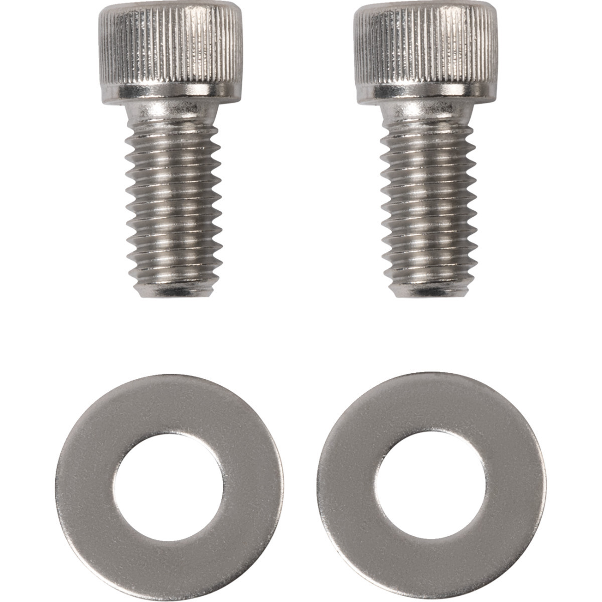 Slyfox #SF-904-02-2 - Foot Pegs - Silver Polished - Rear