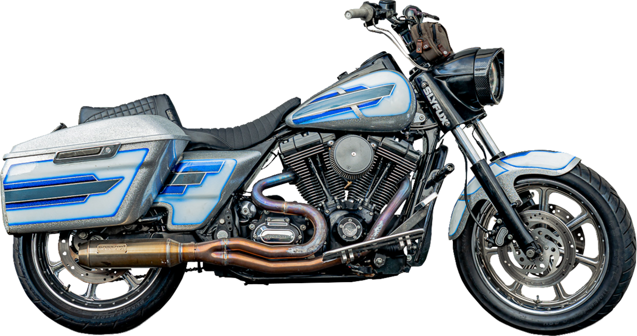 Slyfox #1508-3111 - Headlight Trim w/ Visor - 7" - Gloss