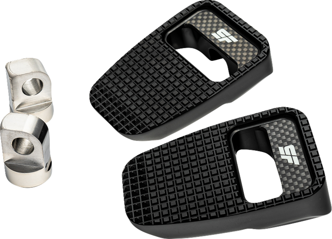 Footpegs - Black - Lutzka's Garage