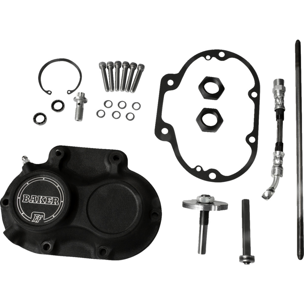 Baker Drivetrain #M8-10603-A - Transmission Side Cover Assembly - Function-Formed™ - Black - M8