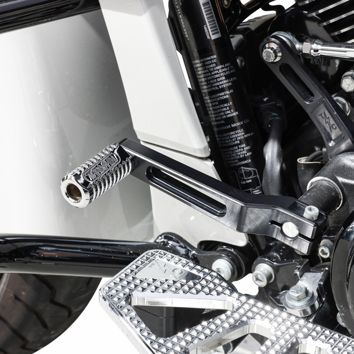 Thrashin Supply CO. #TSC-2000-3 - Speedway Shifter Peg - Chrome - HD