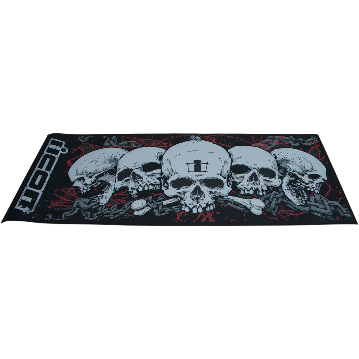 Icon - Absorbent Pit Pad - Large - Skull
