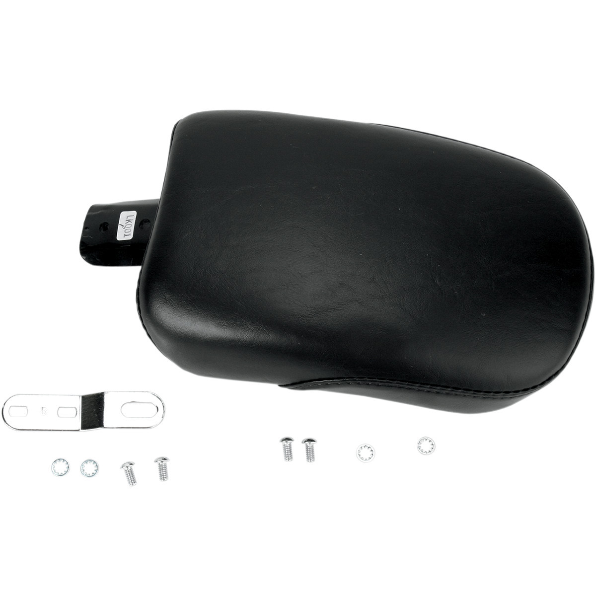 LE Pera #LK-001P - Bare Bones Pillion Pad - Smooth - Black - FL/FX '06-'17