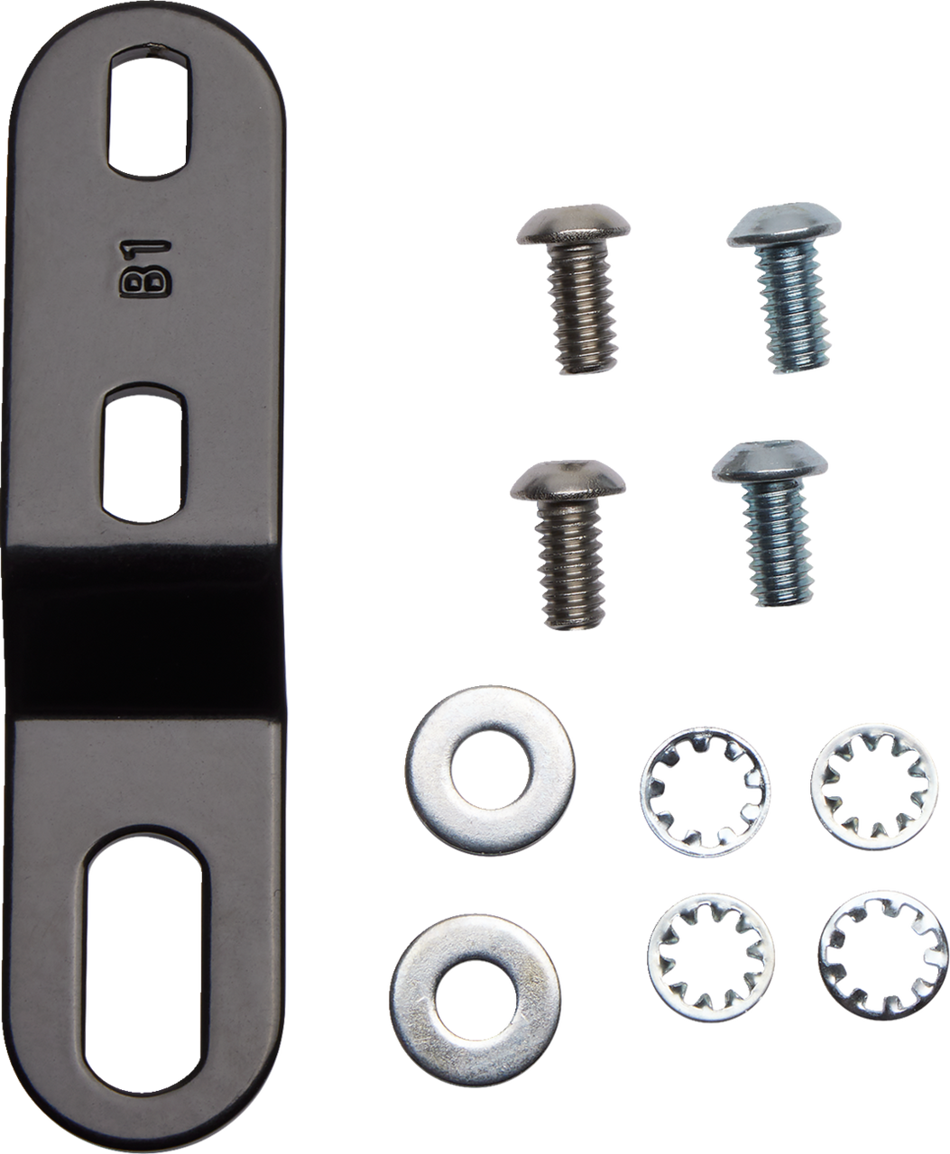 Le Pera #LGK-001P - Bare Bones Pillion Pad - Smooth - Black - FL/FXD '06-'17