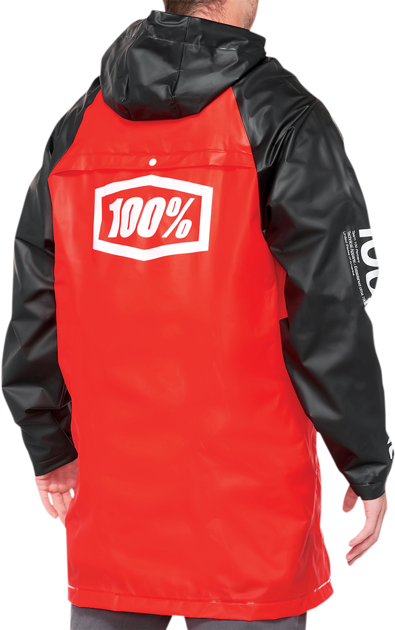 Torrent Raincoat - Red/Black - Small - Lutzka's Garage