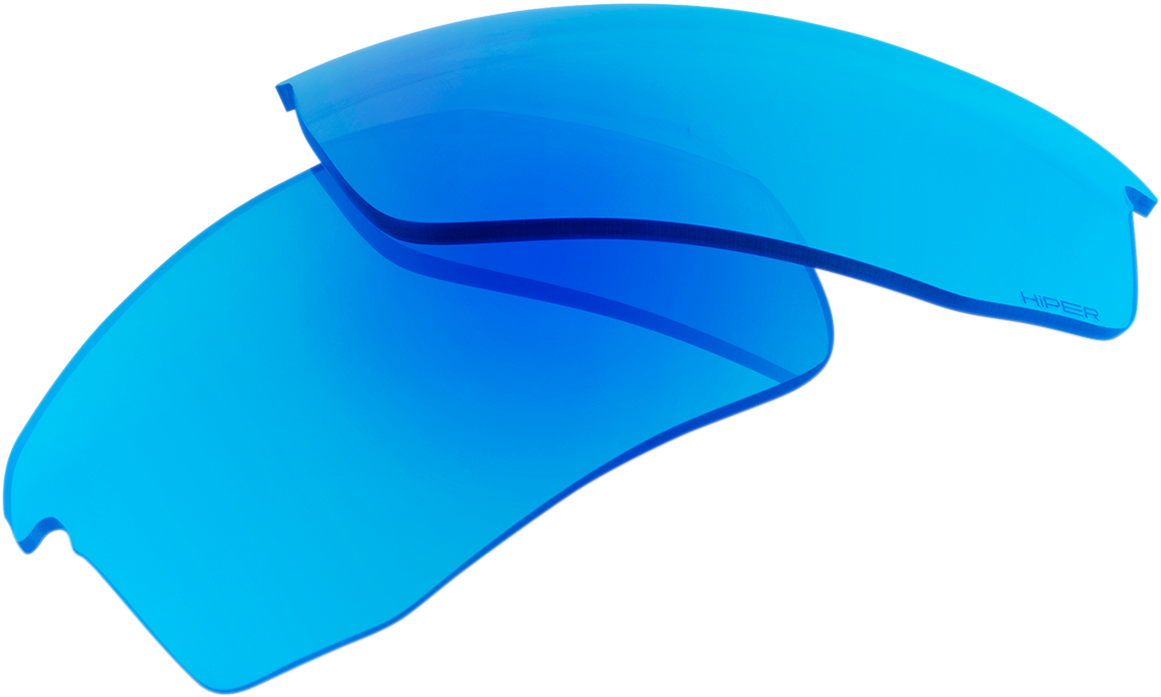 Speedcoupe Lenses - HiPER Blue Multilayer Mirror - Lutzka's Garage