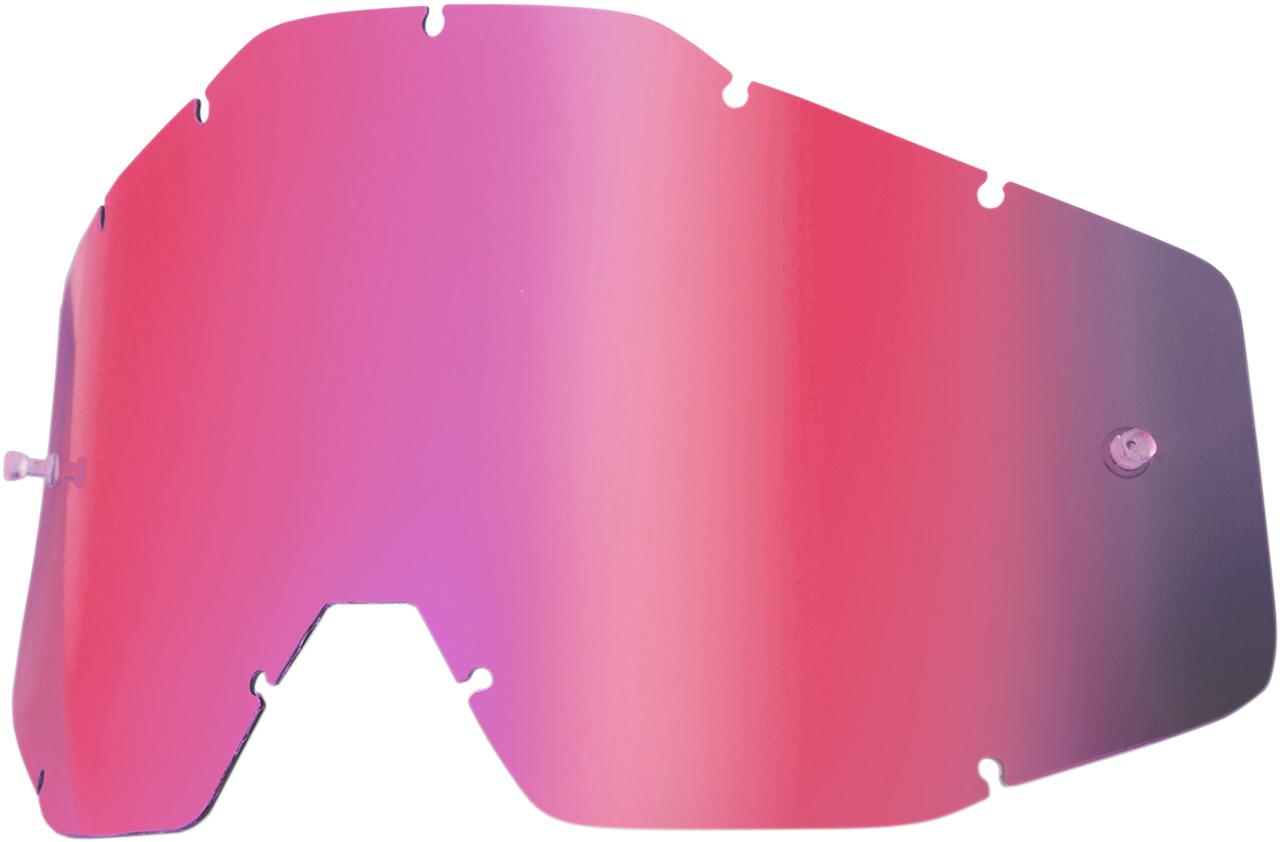 Accuri/Strata/Racecraft Lens - Pink Smoke Mirror - Lutzka's Garage