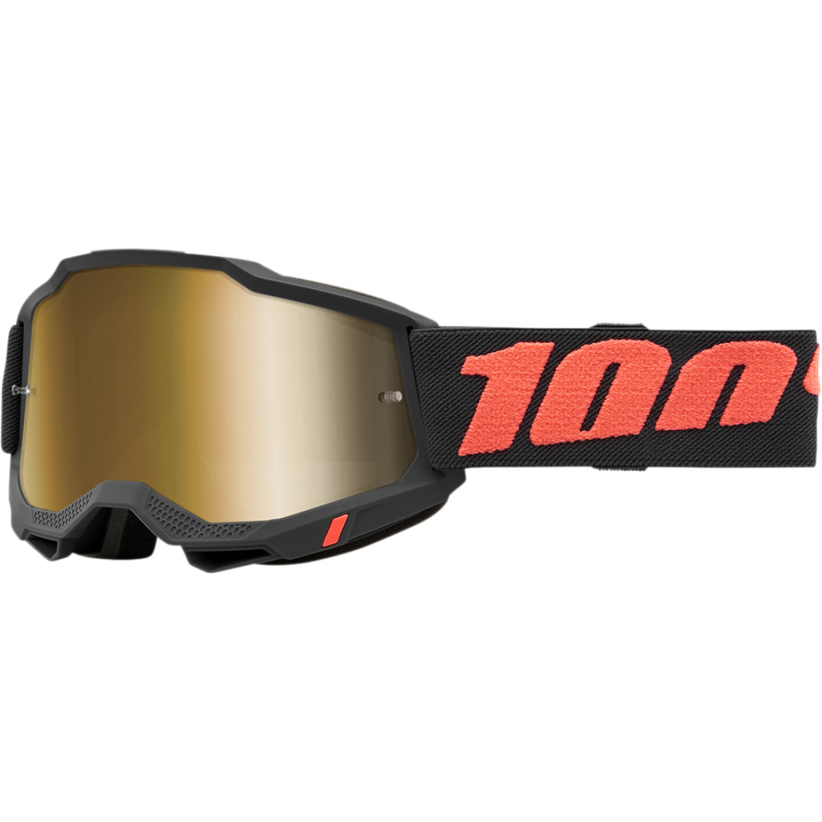 100% #50014-00006 - Accuri 2 Goggle - Borego - True Gold Mirror Lens