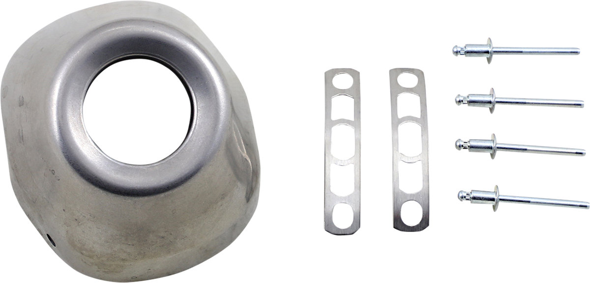 End Cap - Stainless Steel - Lutzka's Garage