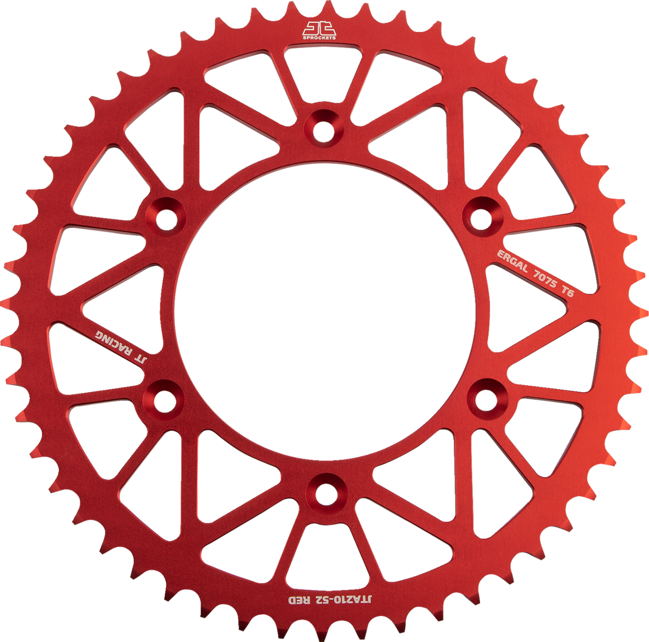 Rear Sprocket - Honda/Beta - Red - 52 Tooth - Lutzka's Garage