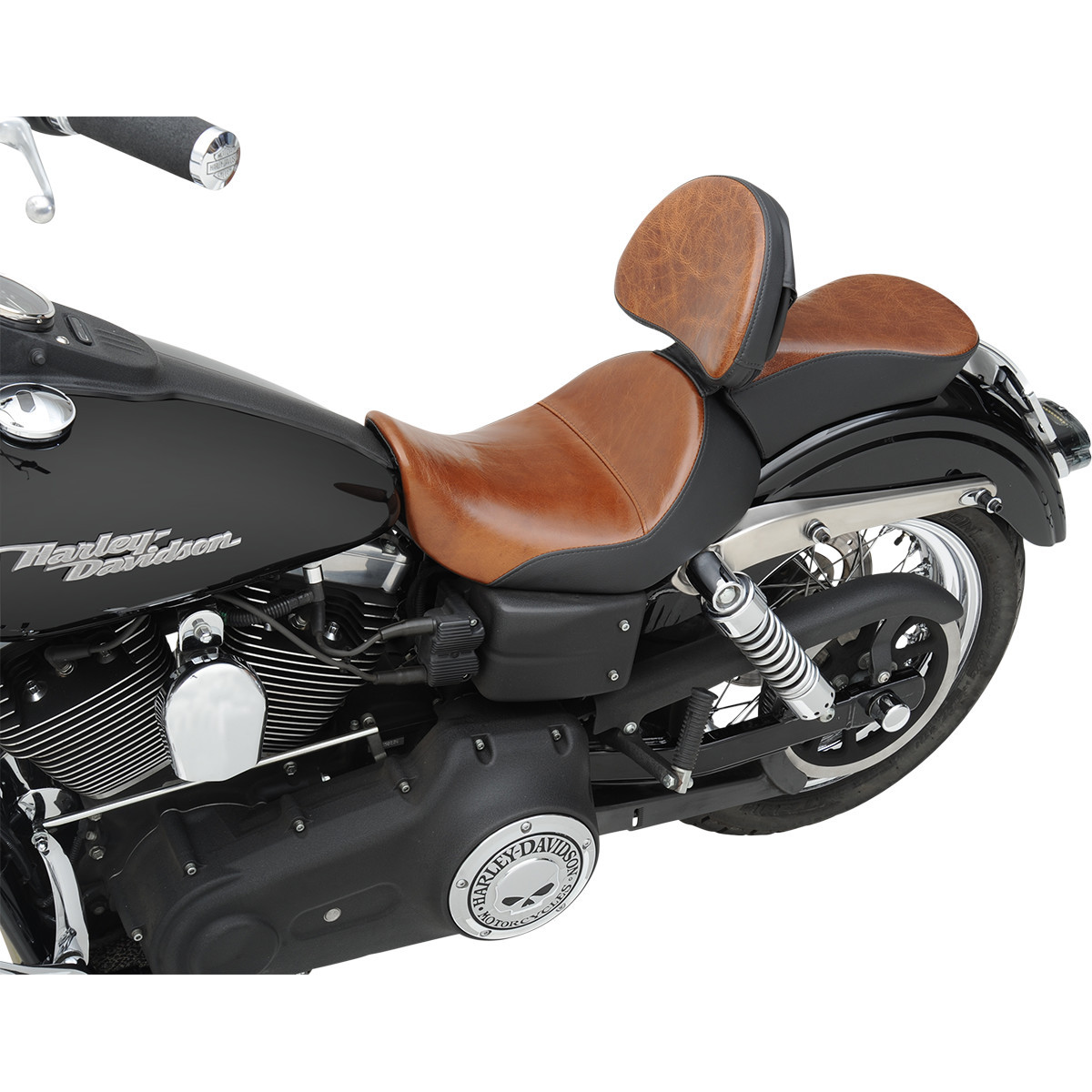 Saddlemen #806-04-016B - Pillion Pad - Renegade Lariat - Brown