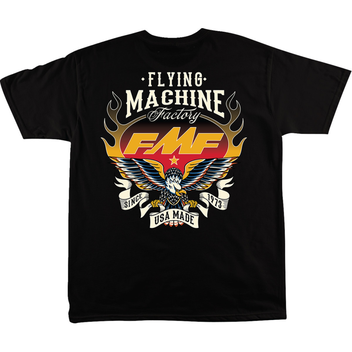 FMF #SU24118909BLKLG - Flight Ready T-Shirt - Black - Large