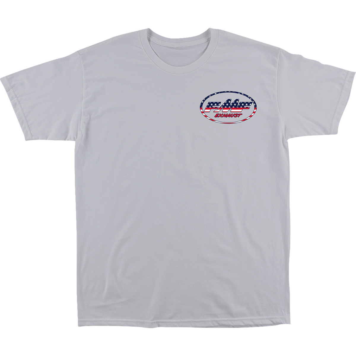 FMF #SU24118908SILLG - Rally T-Shirt - Silver - Large