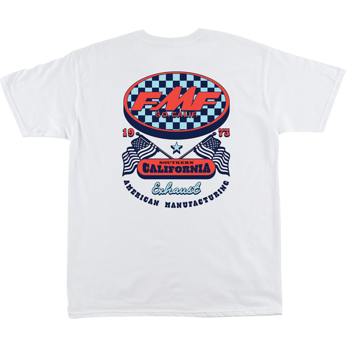 FMF #SU24118903WHTMD - Boardwalk T-Shirt - White - Medium