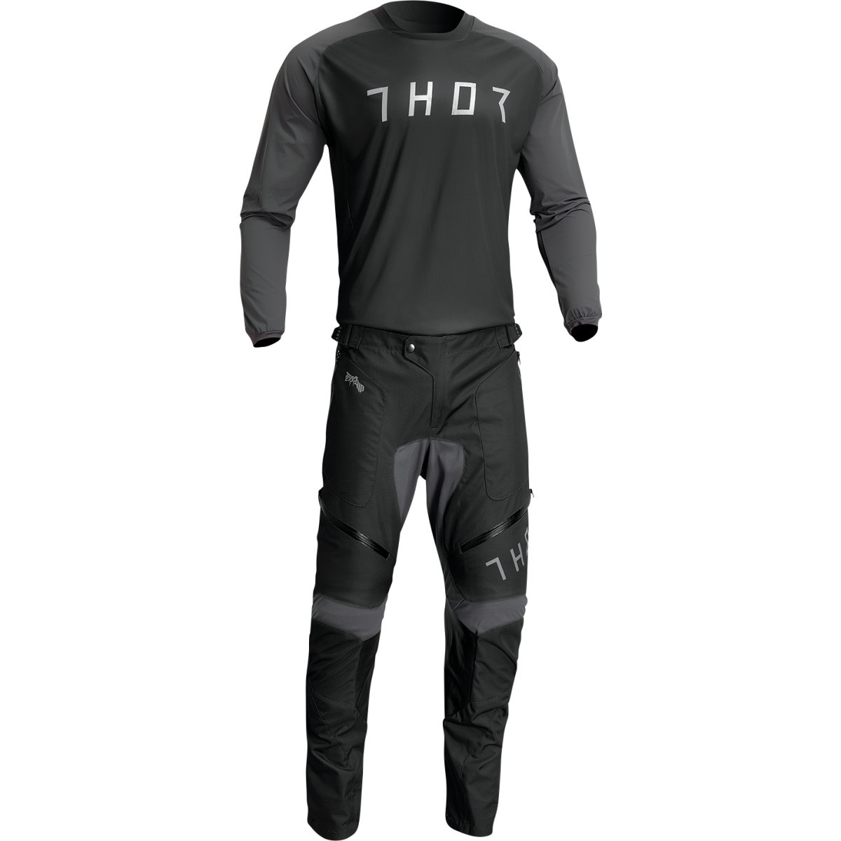 Thor - Terrain Jersey - Black/Charcoal - Small