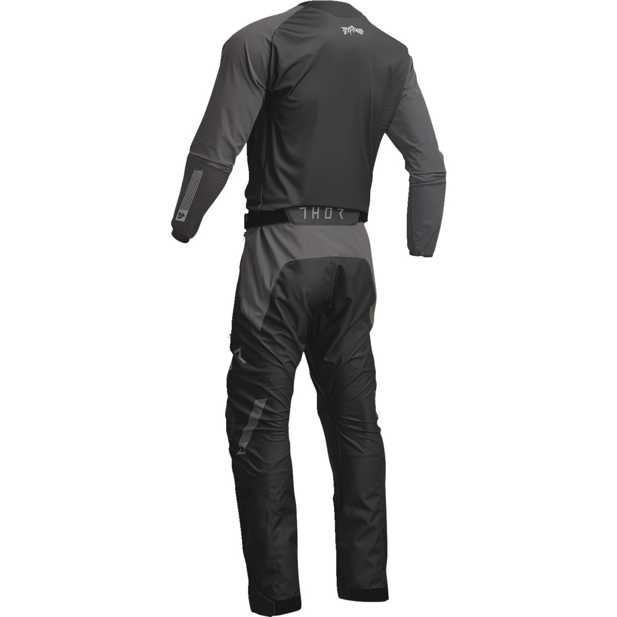 Thor - Terrain Jersey - Black/Charcoal - 3XL