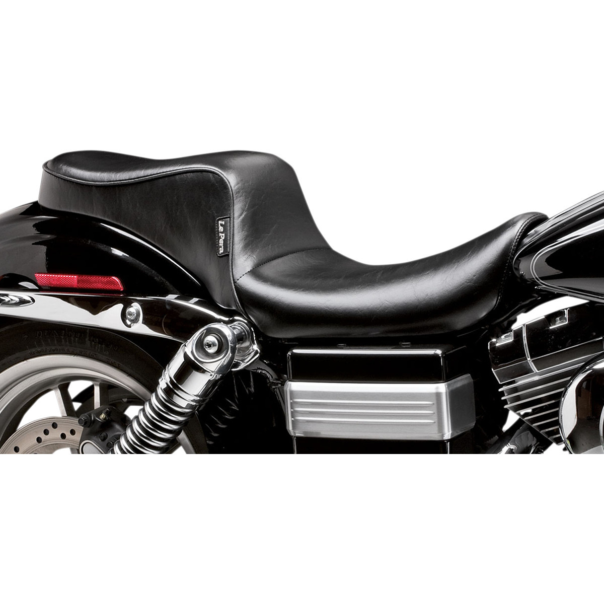 LE Pera #LN-021 - Cherokee Seat - Smooth - Black - FXD '96-'03