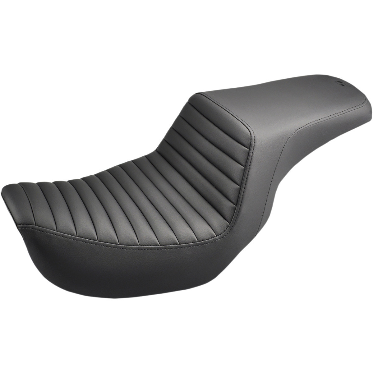 Saddlemen #804-04-171 - Step-Up Seat - Front Tuck-n-Roll - Black - Dyna
