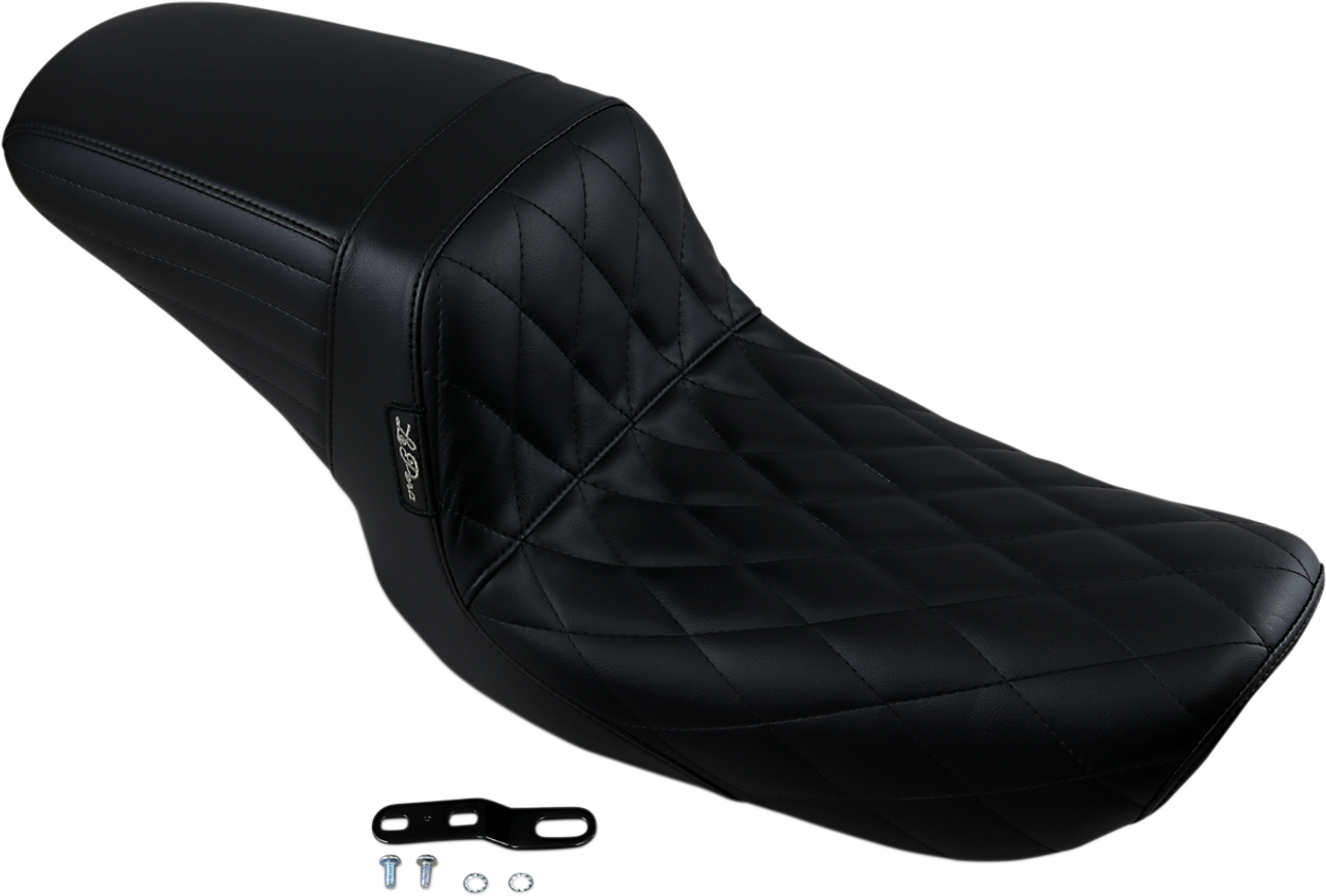 Le Pera #LN-591DM - Kickflip Seat - Diamond - Black - FXD '96-'03