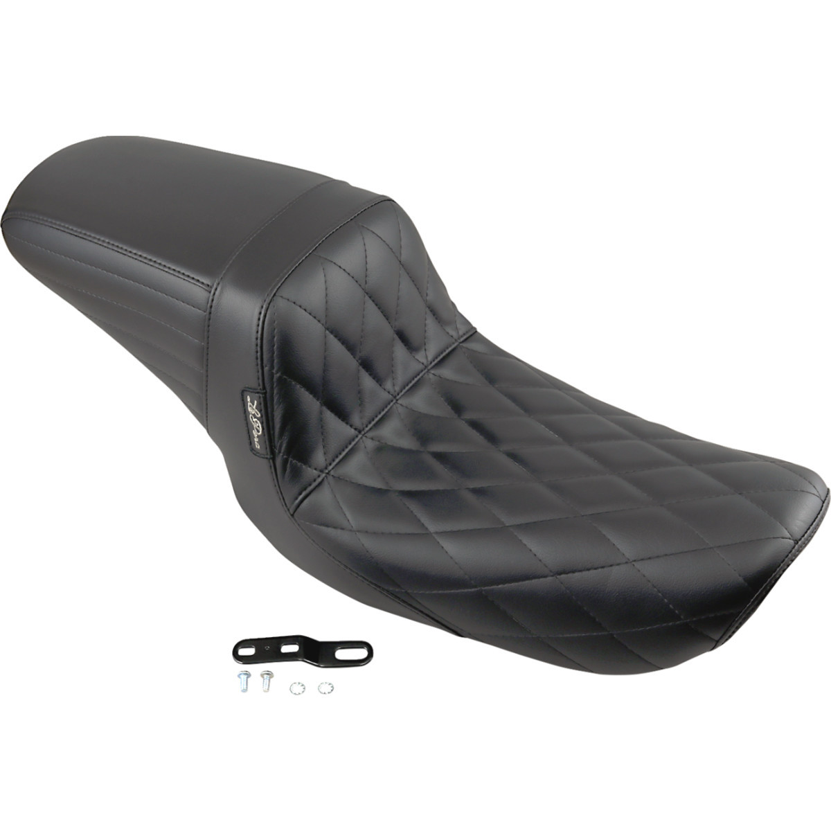 LE Pera #LN-591DM - Kickflip Seat - Diamond - Black - FXD '96-'03