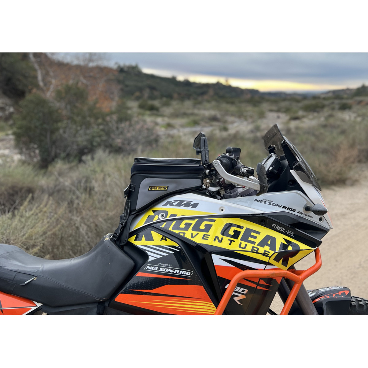 Nelson Rigg #SE-4008 - Hurricane Waterproof Tank Bag - Adventure
