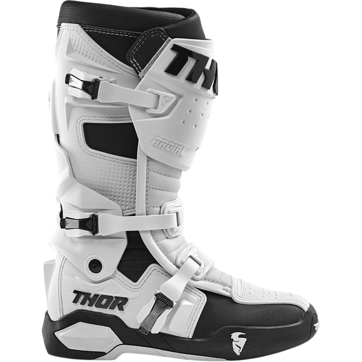 Thor - Radial Boots Replacement Outsoles - Black/White - Size 10