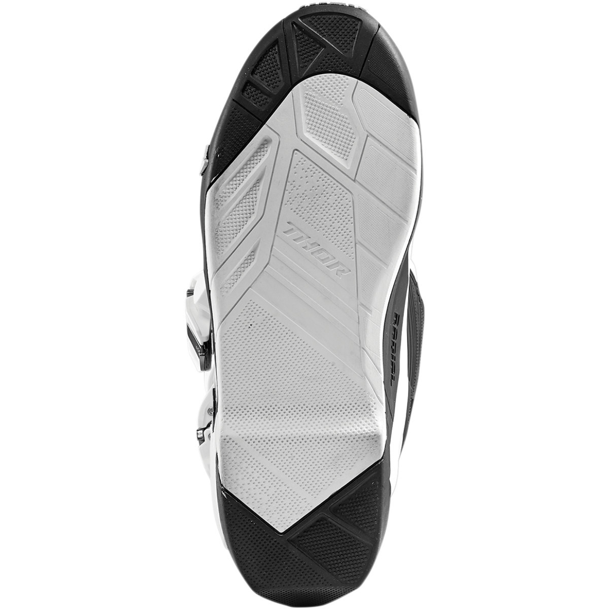 Thor - Radial Boots Replacement Outsoles - Black/White - Size 14-15