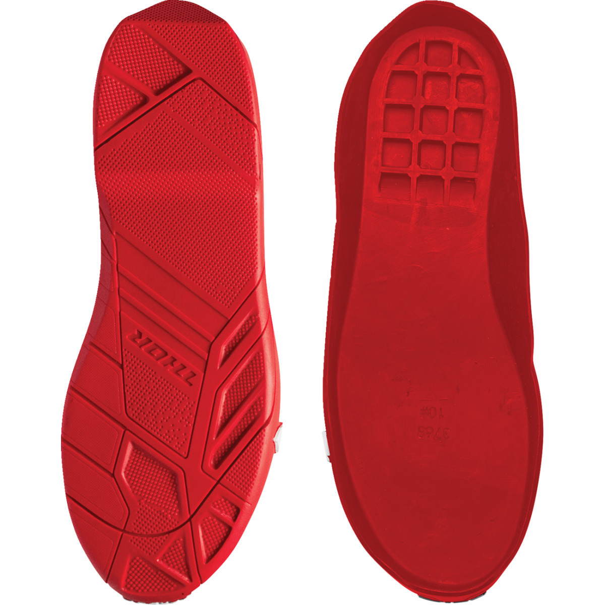 Thor - Radial Boots Replacement Outsoles - Red - Size 7-8