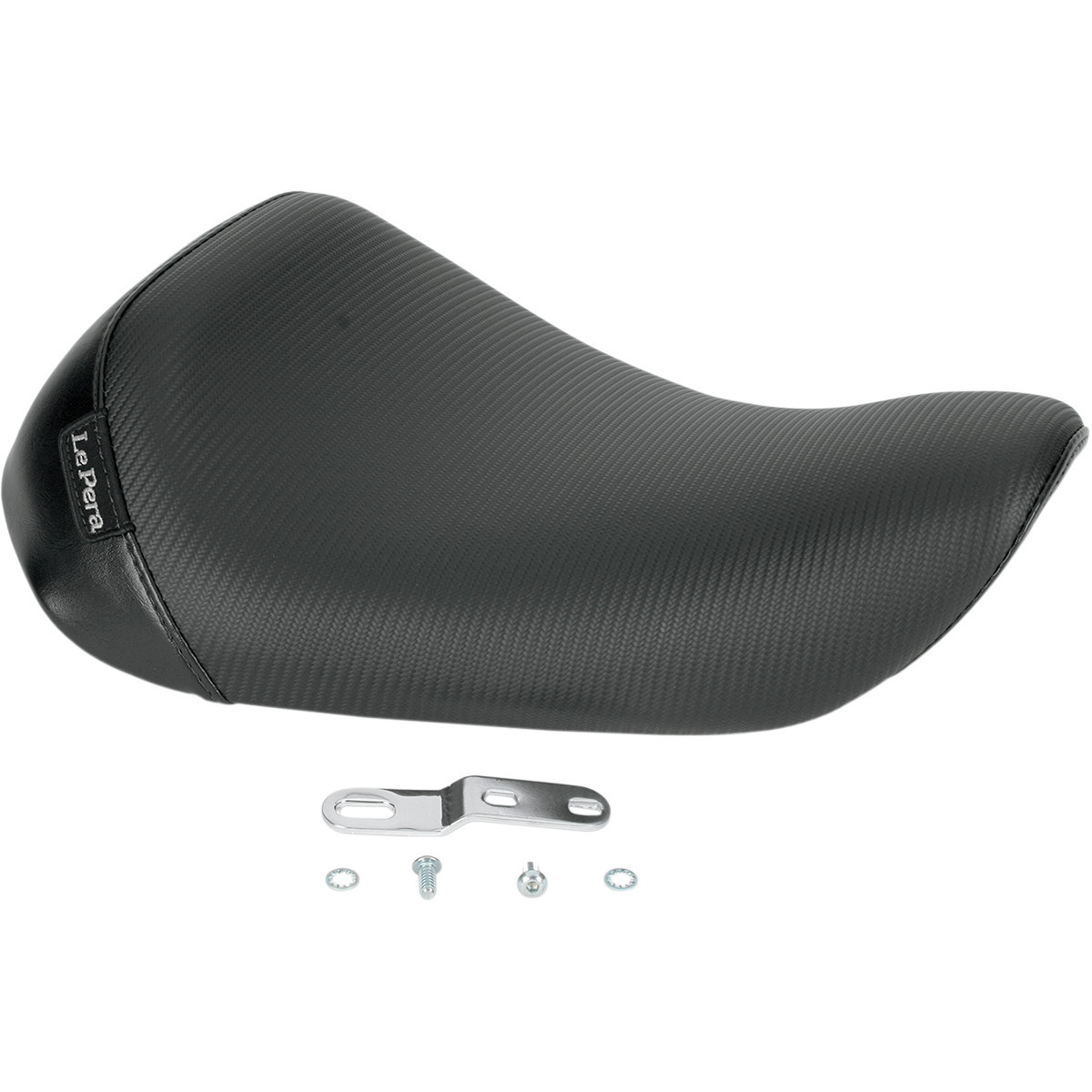 LE Pera #LF-006CB - Bare Bones Solo Seat - Carbon Fiber - Black - XL '04-'22